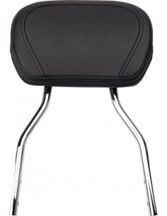 Sissy bar tondo alto cromato con pad yamaha