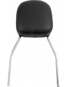 Sissy bar quadrato standard cromato con pad hd