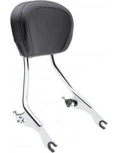 Schienale staccabile cromato