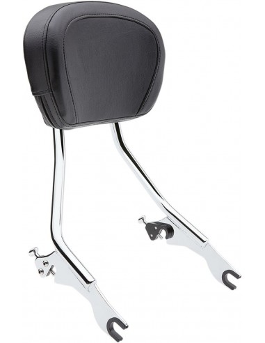 Schienale staccabile cromato