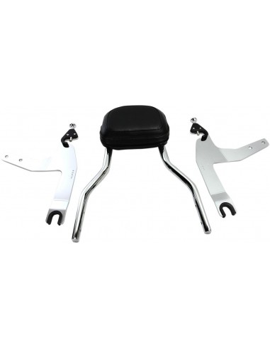 Schienale staccabile rapido cromato