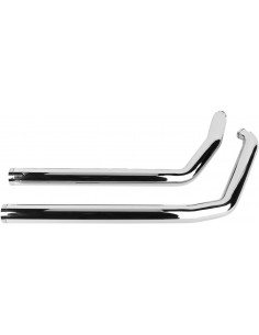 Scarico dragster cromato