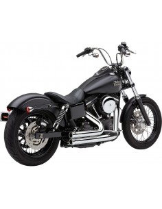 Scarico speedster 909 corto 2-in-2 cromato