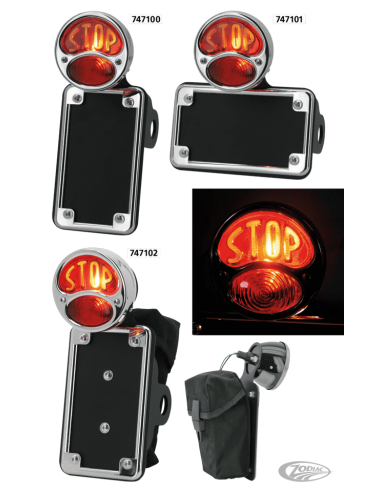 FANALI POSTERIORI NO SCHOOL CHOPPERS