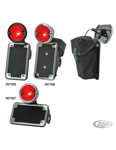 FANALI POSTERIORI NO SCHOOL CHOPPERS