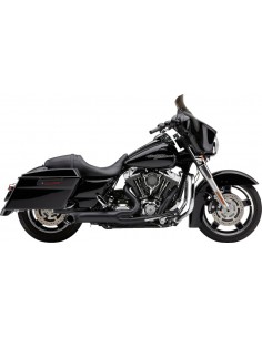 Scarico 2:1 con tip nero flh