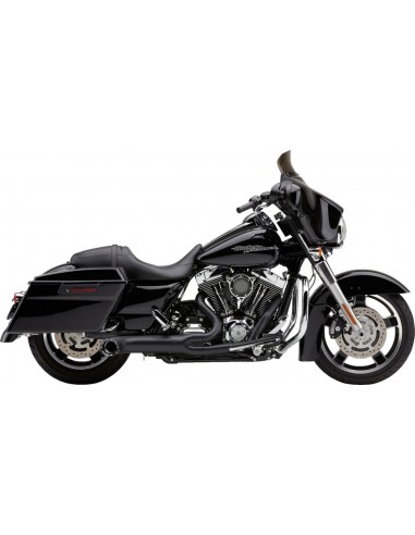 Scarico 2:1 con tip nero flh