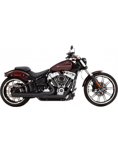 Sistema 2-1 softail m8 bk/bk