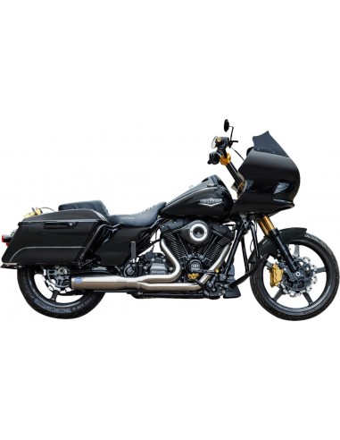 Scarico 2:1 qualifier race only acciaio m8 touring 2017+