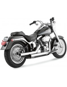 Scarico dritto cromato