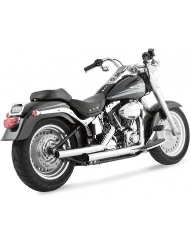 Scarico dritto cromato