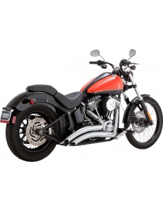 Scarico big radius cromato 86-09 softail