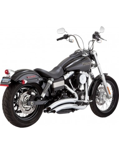 Scarico big radius cromato 06-09 dyna