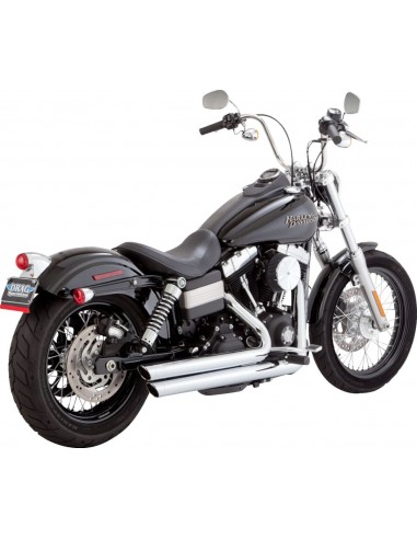 Scarico big shots sfalsato cromato 06-09 dyna