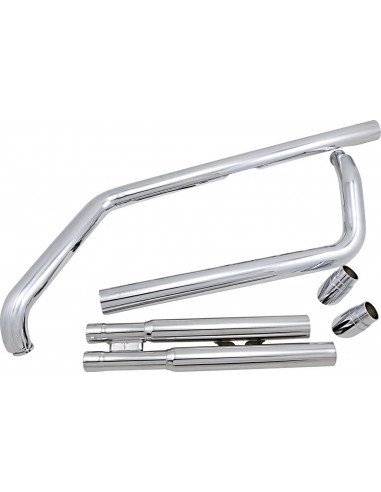 Scarico slash down hot rod speedster cromato