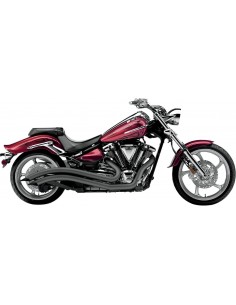 Scarico speedster swept nero con tappi per sensore o2