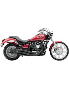 Scarico speedster swept nero kawasaki