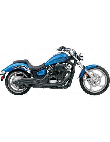 Scarico speedster swept nero con tappi per sensore o2