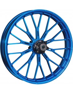 Cerchio - raggi a y - blu - 21x3.5