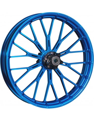 Cerchio - raggi a y - blu - 21x3.5