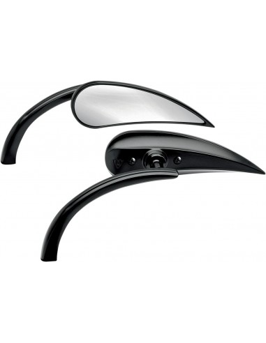 Specchio rad 2 micro nero sinistro