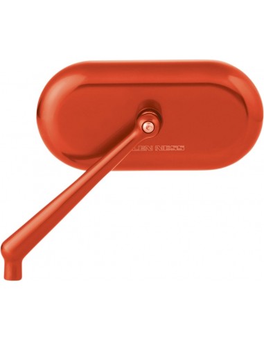 Specchio ovale sx arancione