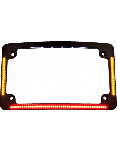 Cornice targa curva a led tutto in uno