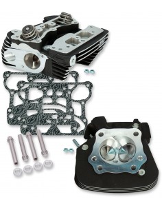 Testate cilindro alesaggio 4-1/8" kit hot set up super stock® 91cc polvere rugosa nera