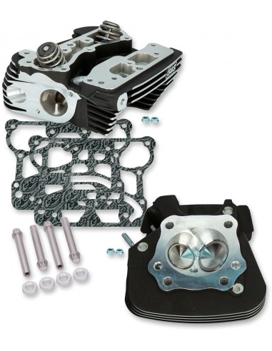 Testate cilindro alesaggio 4-1/8" kit hot set up super stock® 91cc polvere rugosa nera