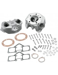 Testate super stock con foro da 3.625" doppia spina argento