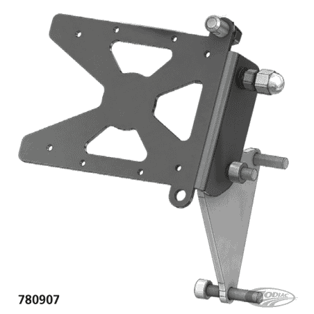 KIT STAFFE DI MONTAGGIO TARGA LATERALE