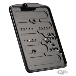 BASE PORTA TARGA RICKS IN ALLUMINIO BILLET