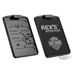 BASE PORTA TARGA RICKS IN ALLUMINIO BILLET
