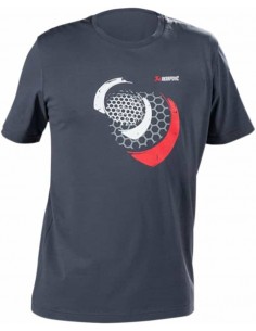 T-Shirt Uomo Mesh Bl/Gr 3Xl