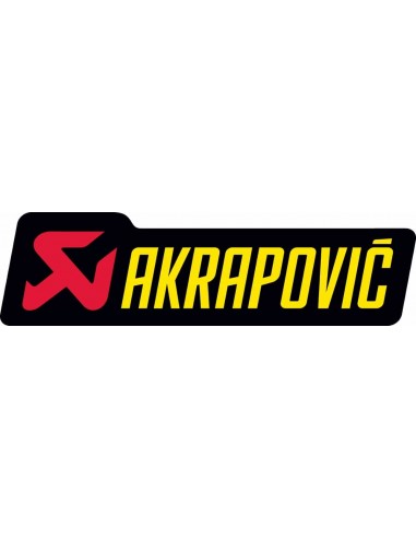 Adesivo Akrapovic 200X60