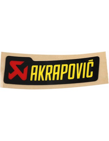 Adesivo Akrapovic 90X26