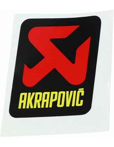 Adesivo Akrapovic 57X60