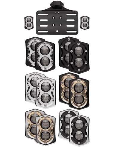 KIT FANALE POSTERIORE PER TOURING VITY'S DESIGN