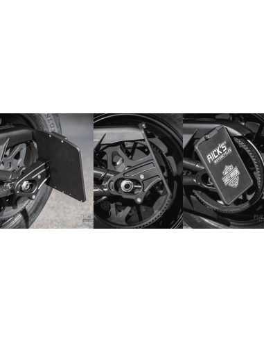 PORTATARGA LATERALE RICK'S PER SPORTSTER S RH1250S