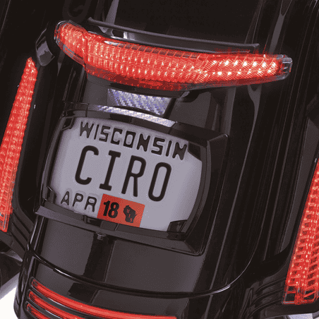 FANALE POSTERIORE E PORTATARGA CIRO PER TOURING