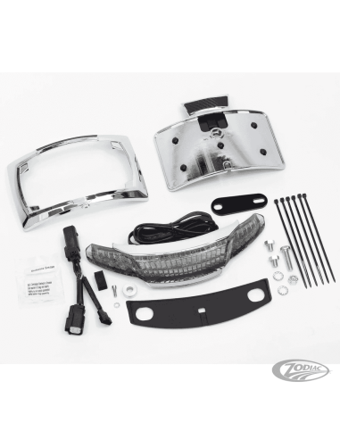 FANALE POSTERIORE E PORTATARGA CIRO PER TOURING