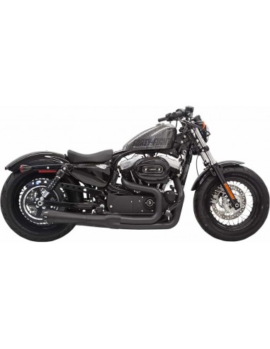 Scarico 2-1 Mega 14-19 Xl Bk