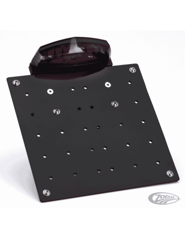 STAFFA PORTATARGA CON LUCI PER SOFTAIL MILWAUKEE EIGHT DA MCJ