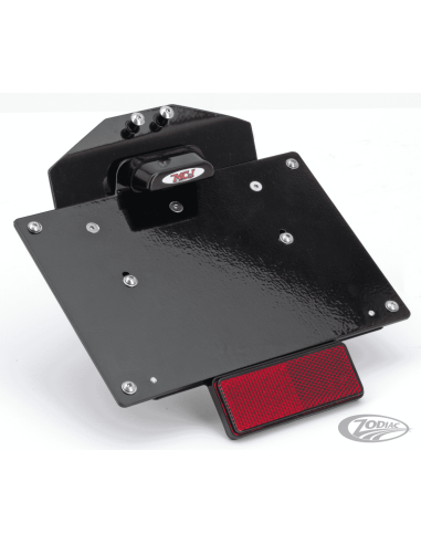 STAFFA PORTATARGA CON LUCI PER SOFTAIL MILWAUKEE EIGHT DA MCJ