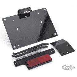 STAFFA PORTATARGA CON LUCI PER SOFTAIL MILWAUKEE EIGHT DA MCJ