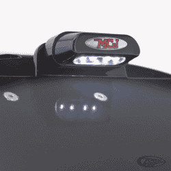 STAFFA PORTATARGA CON LUCI PER SOFTAIL MILWAUKEE EIGHT DA MCJ 2