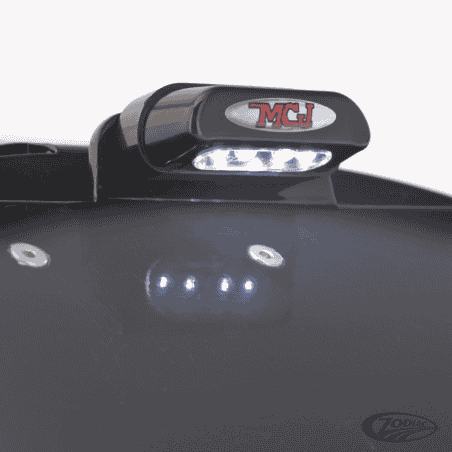 STAFFA PORTATARGA CON LUCI PER SOFTAIL MILWAUKEE EIGHT DA MCJ