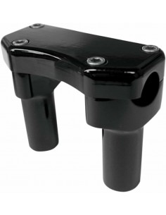 Buff Riser Con Morsetto 3" Nero