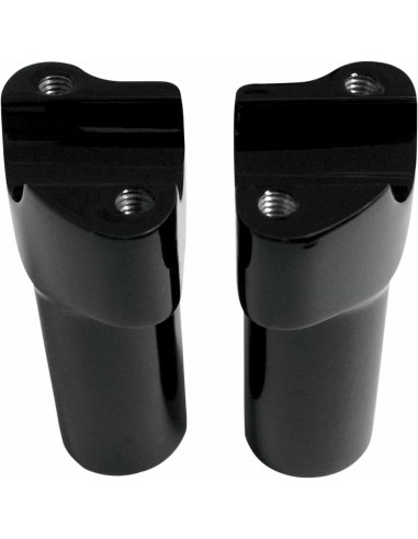 Buff Riser Con Morsetto 4" Nero