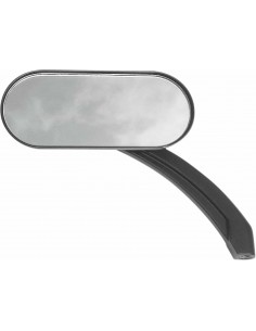 Specchio Ovale Hotop Flatblk